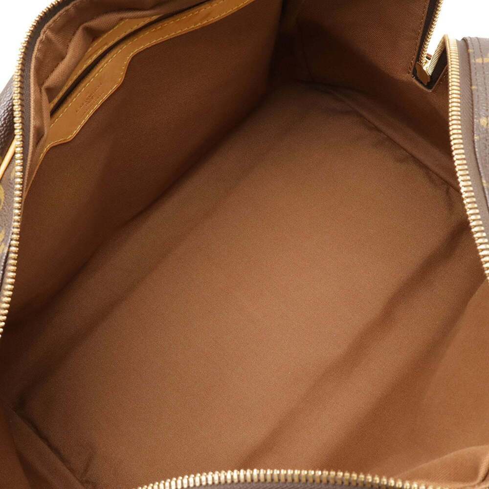 LOUIS VUITTON Authentic Brown Monogram Carryall Boston Bag - Picture 8 of 10